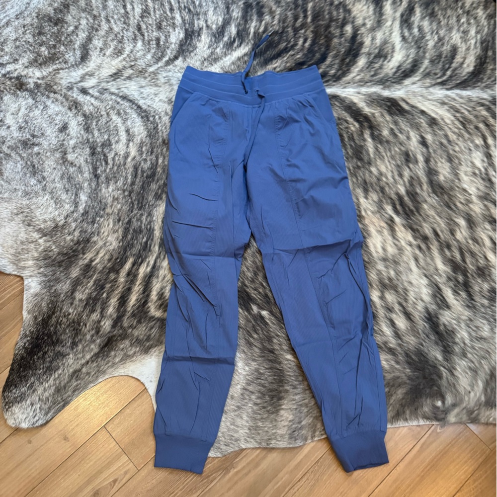 Lulu Lemon dance studio joggers Blue Jogger Pants